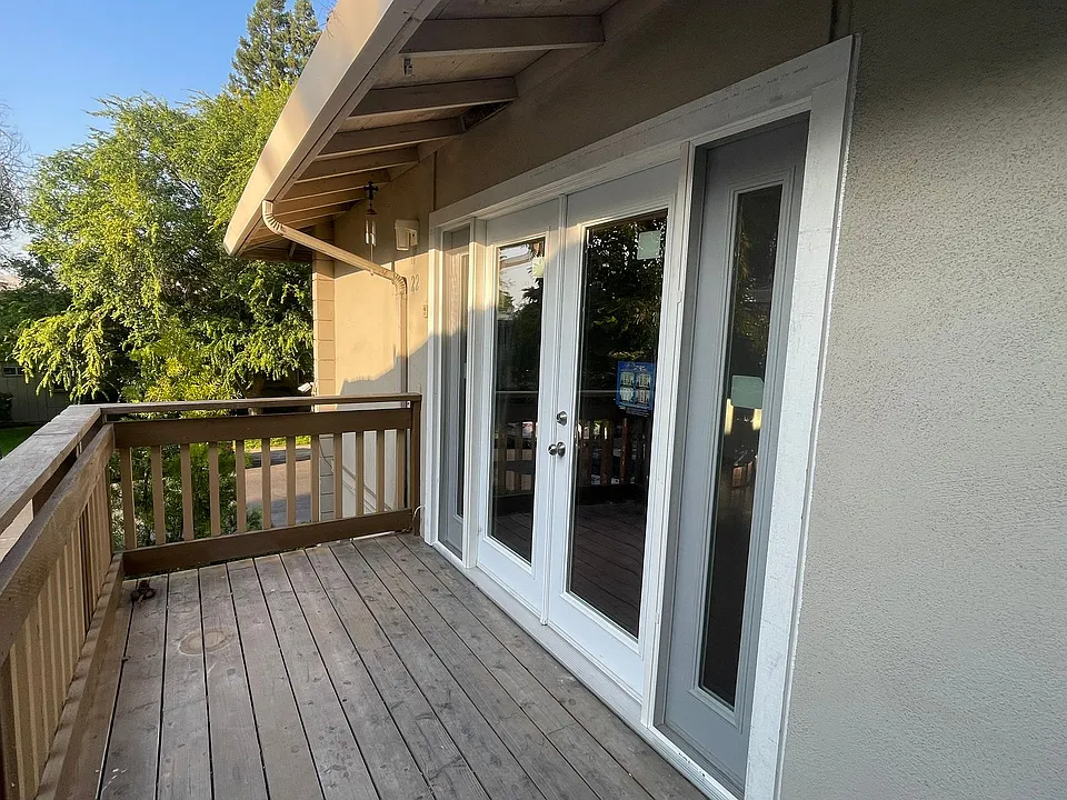 22 New French door with side windows