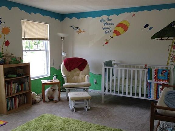 One of four bedrooms