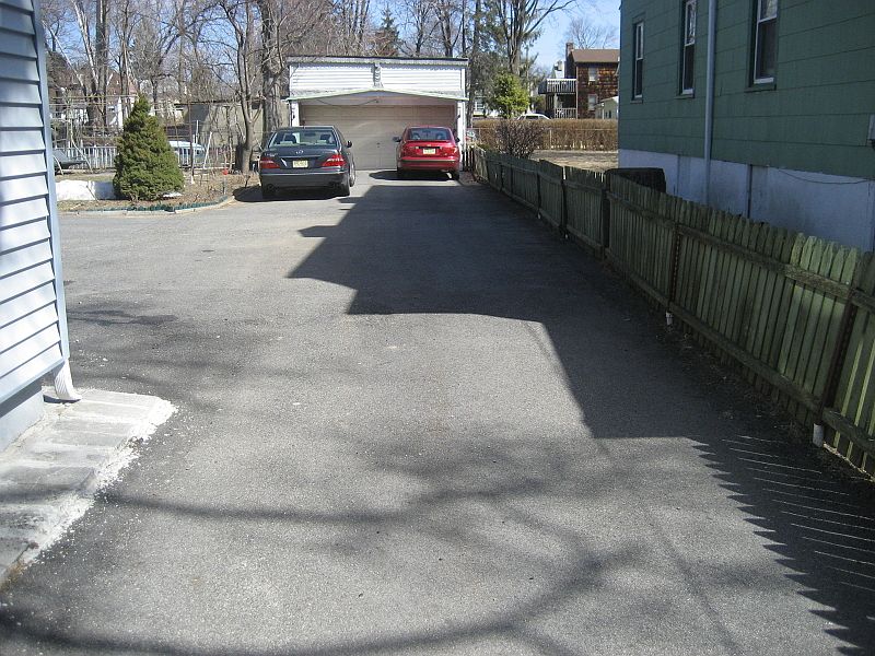 Driveway and Garage