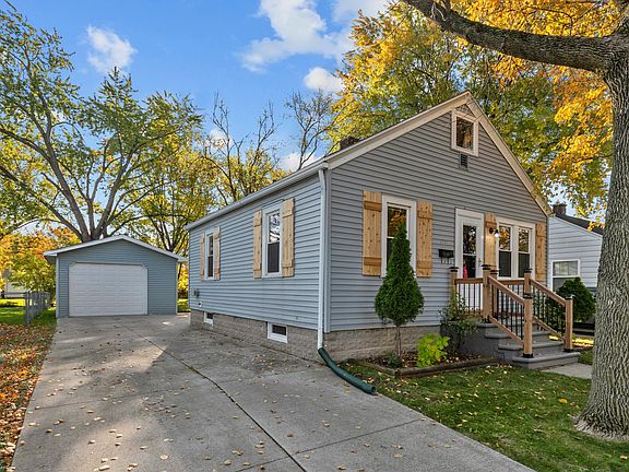 Front entrance and driveway