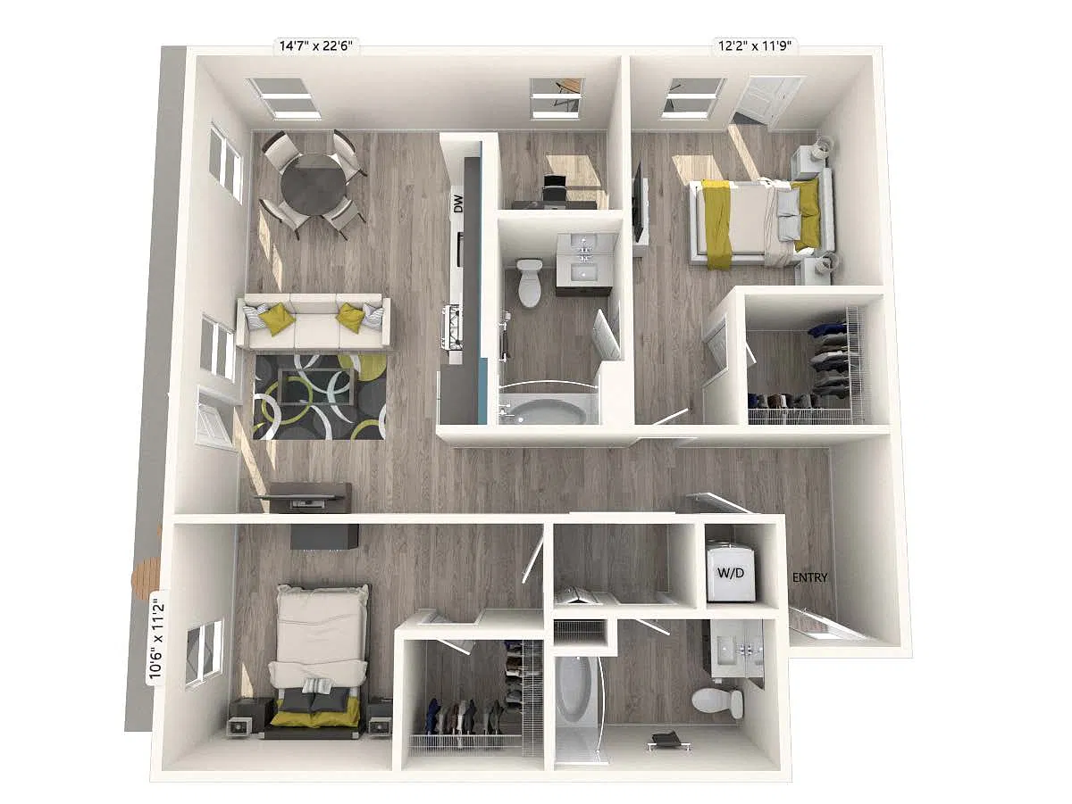 Floor plan 402