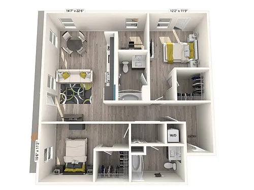 Floor plan 402