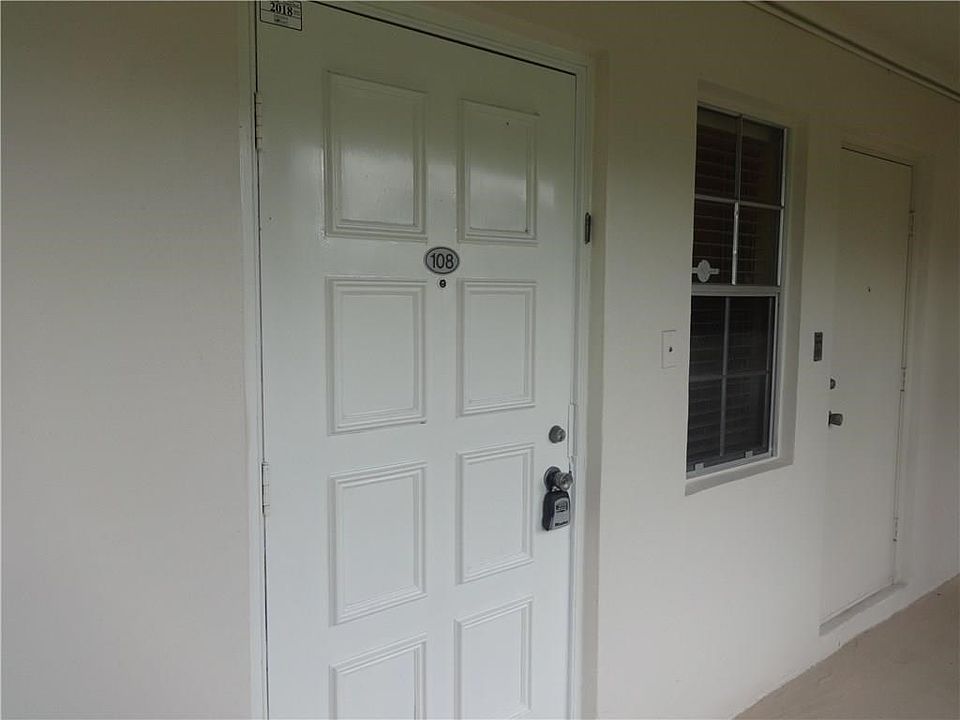Front door to unit 108.