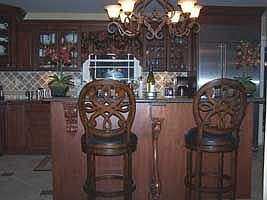Custom cherry kitchen
