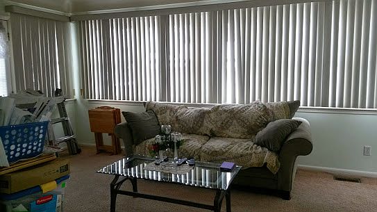 Sun room at back of home