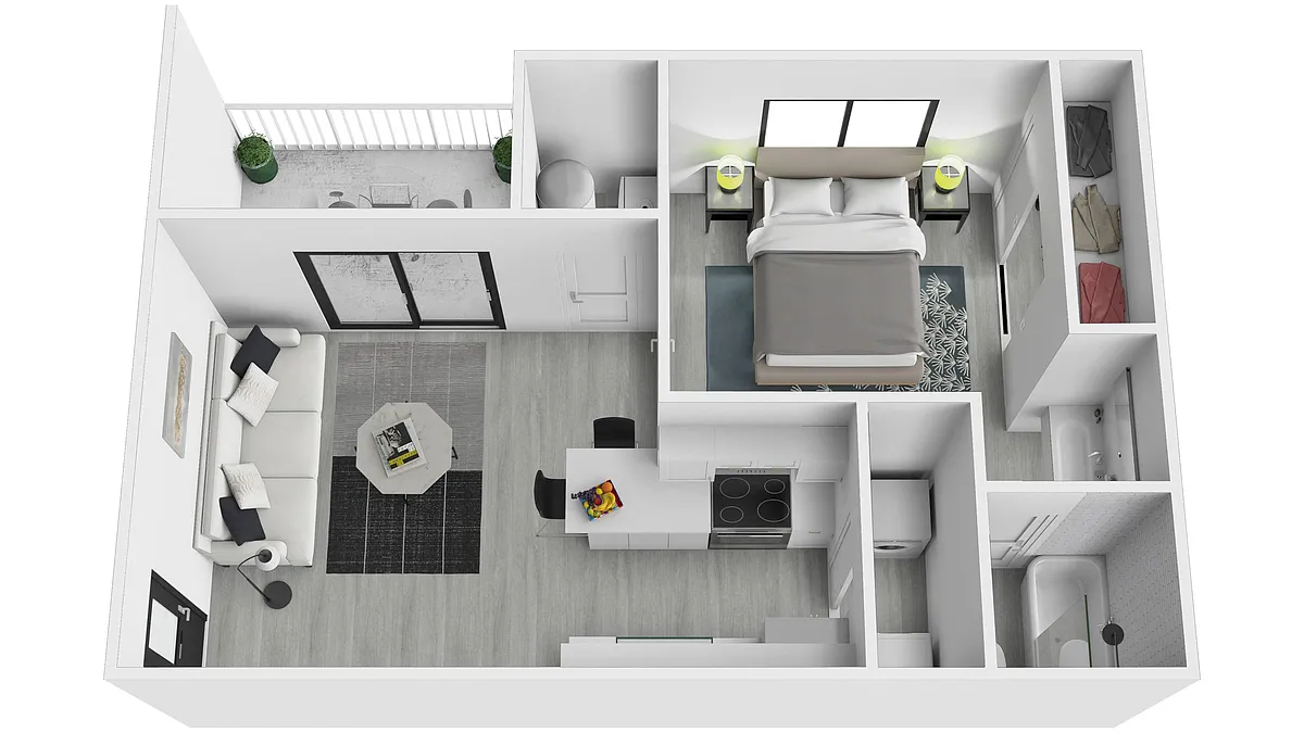 Floor plan WND1x1A