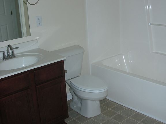 Master bathroom- not shown is his and her sinks