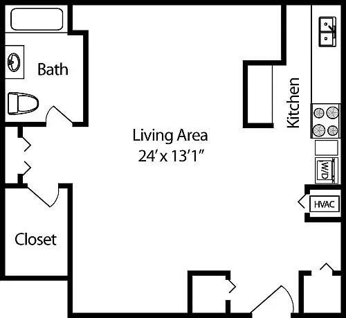 Floor plan Taft