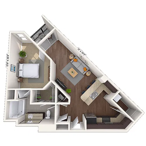 Floor plan Barcelona