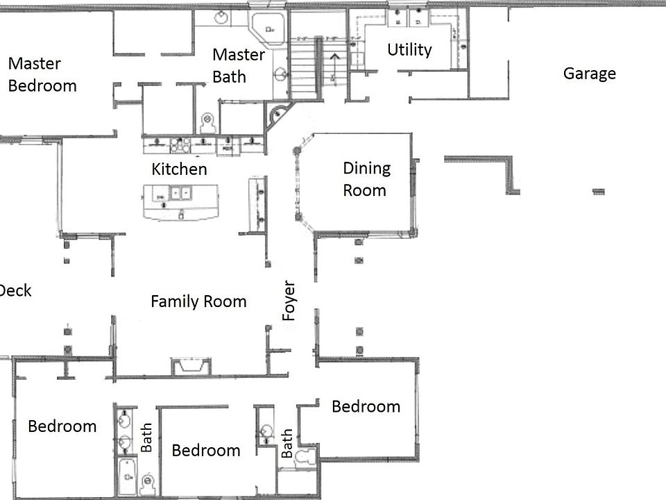 Main Level Floor Plan