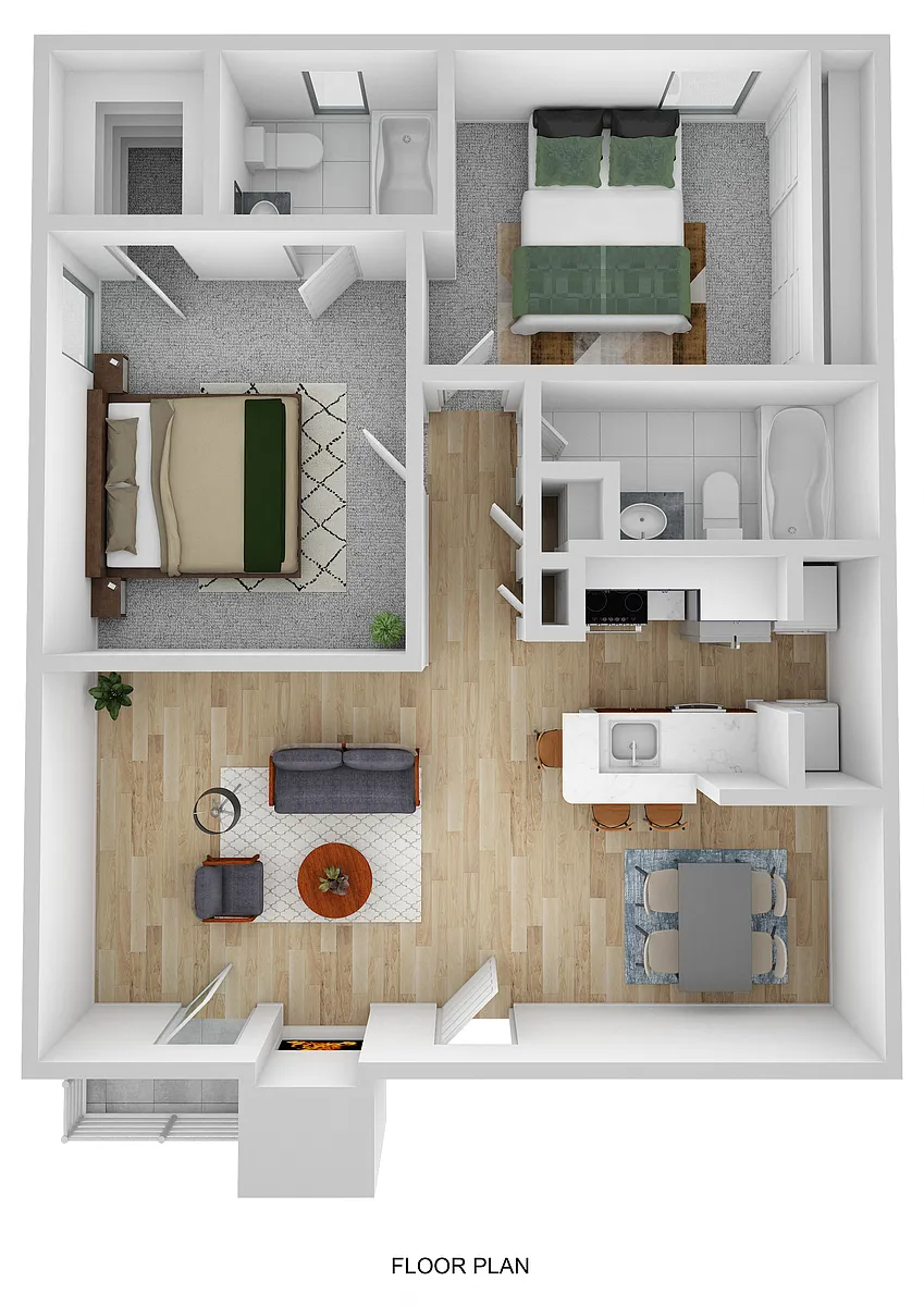Floor plan B3