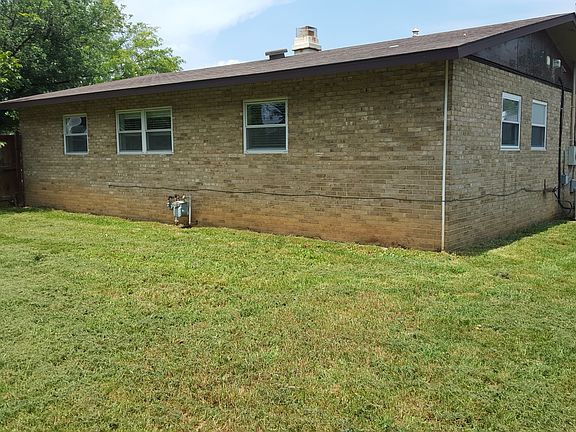Rear of house