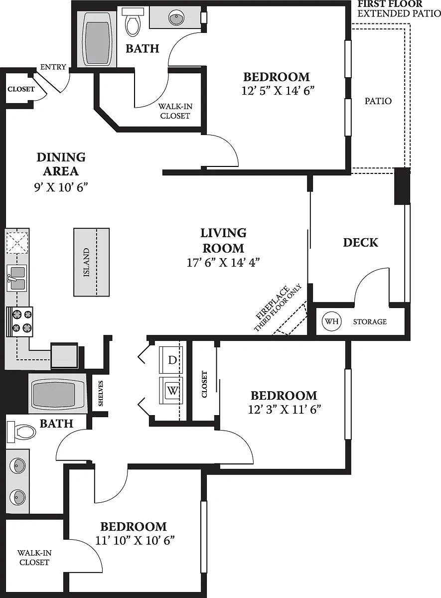 Floor plan The May