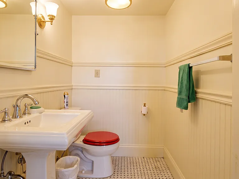 First Floor - Half Bath