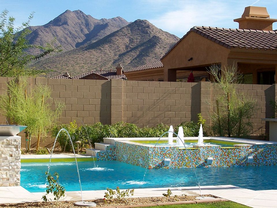 Backyard pool
