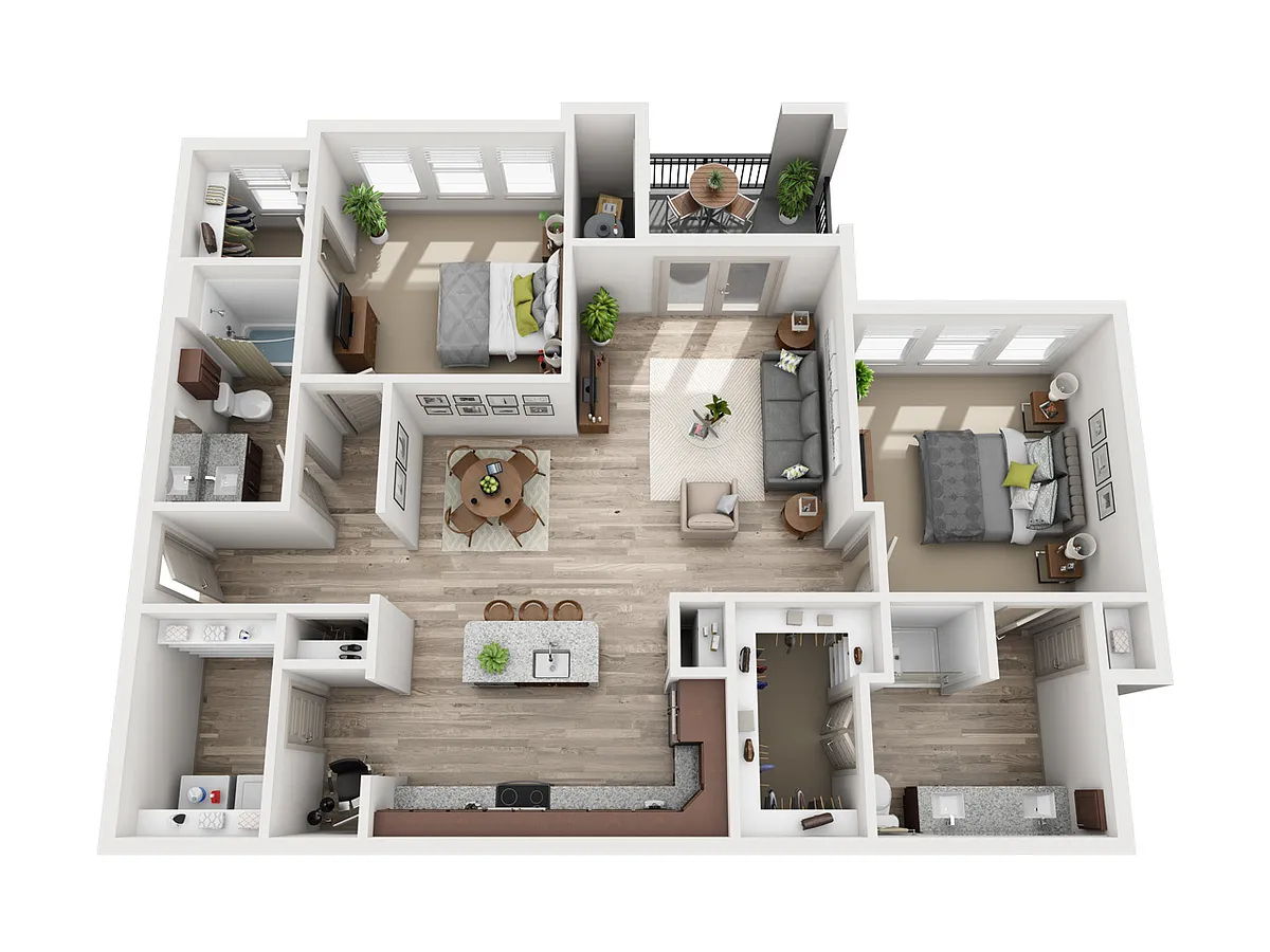 Floor plan B3