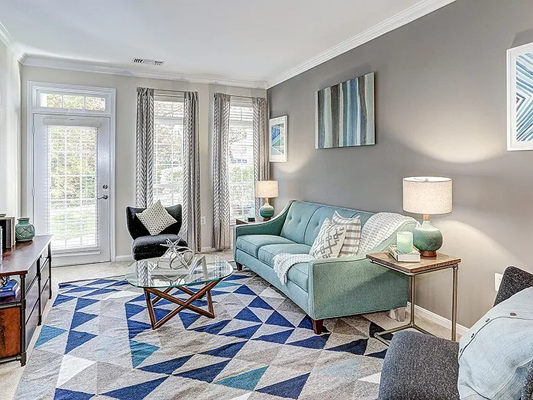Light-Filled Living Room