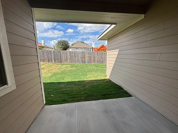Covered patio