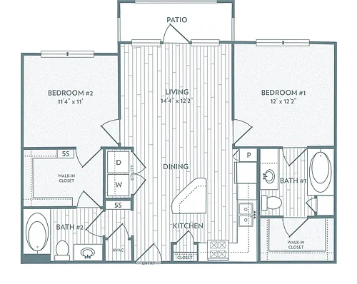 Floor plan B2 - London