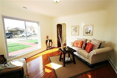 New large picture window in living room