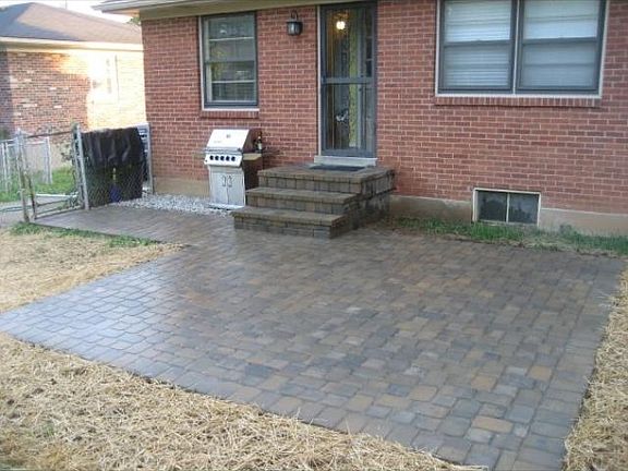 Exterior - Rear Stone Paver Patio