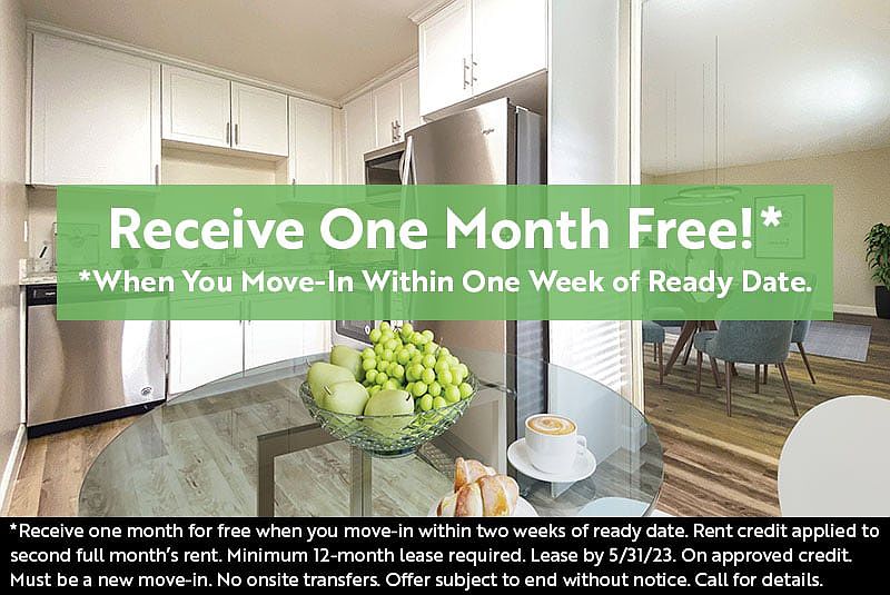 One Month Free Special!