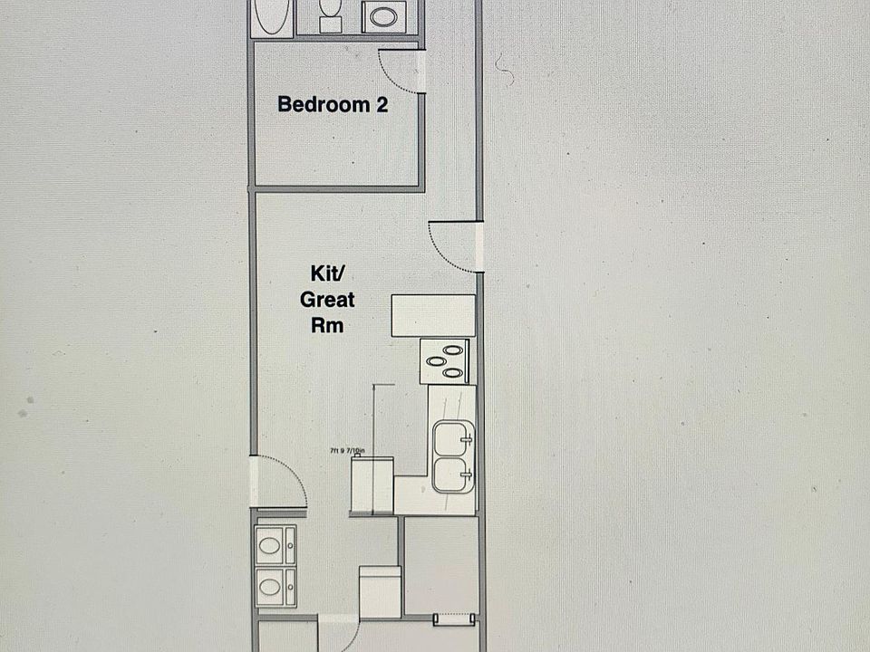 308 River St. Floor plan
Front door is on the right side