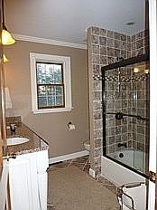 Newly renovated bathroom