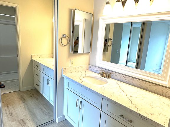 Master bathroom vanity