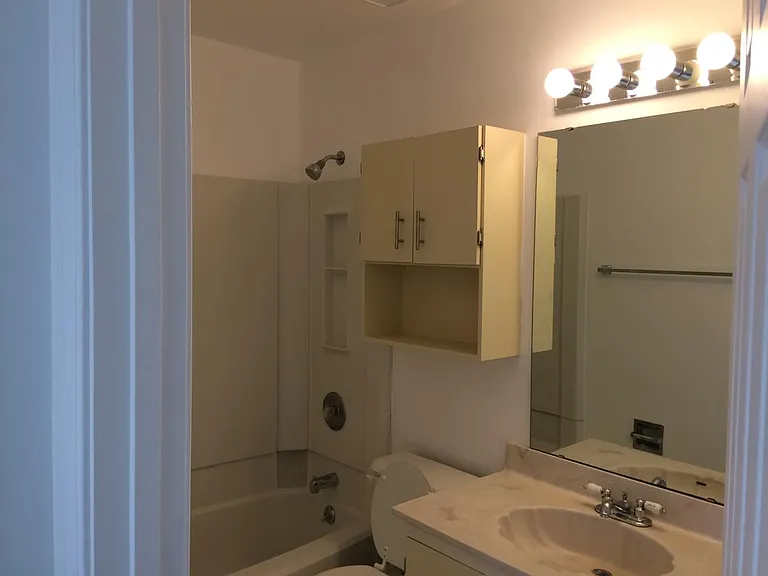 The bathroom