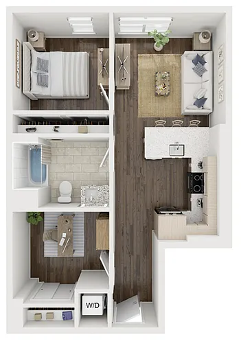 Floor plan B1-3