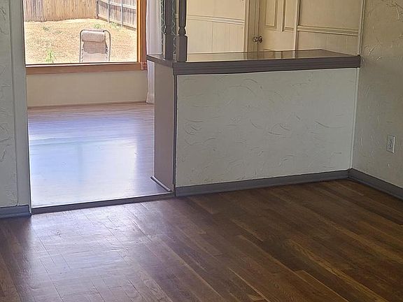 Looking into dining room