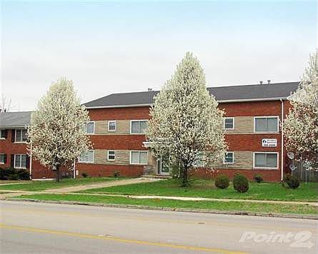 Exterior street views of 1662, 1666 and 1670 Alexandria Drive, with representative unit interiors.