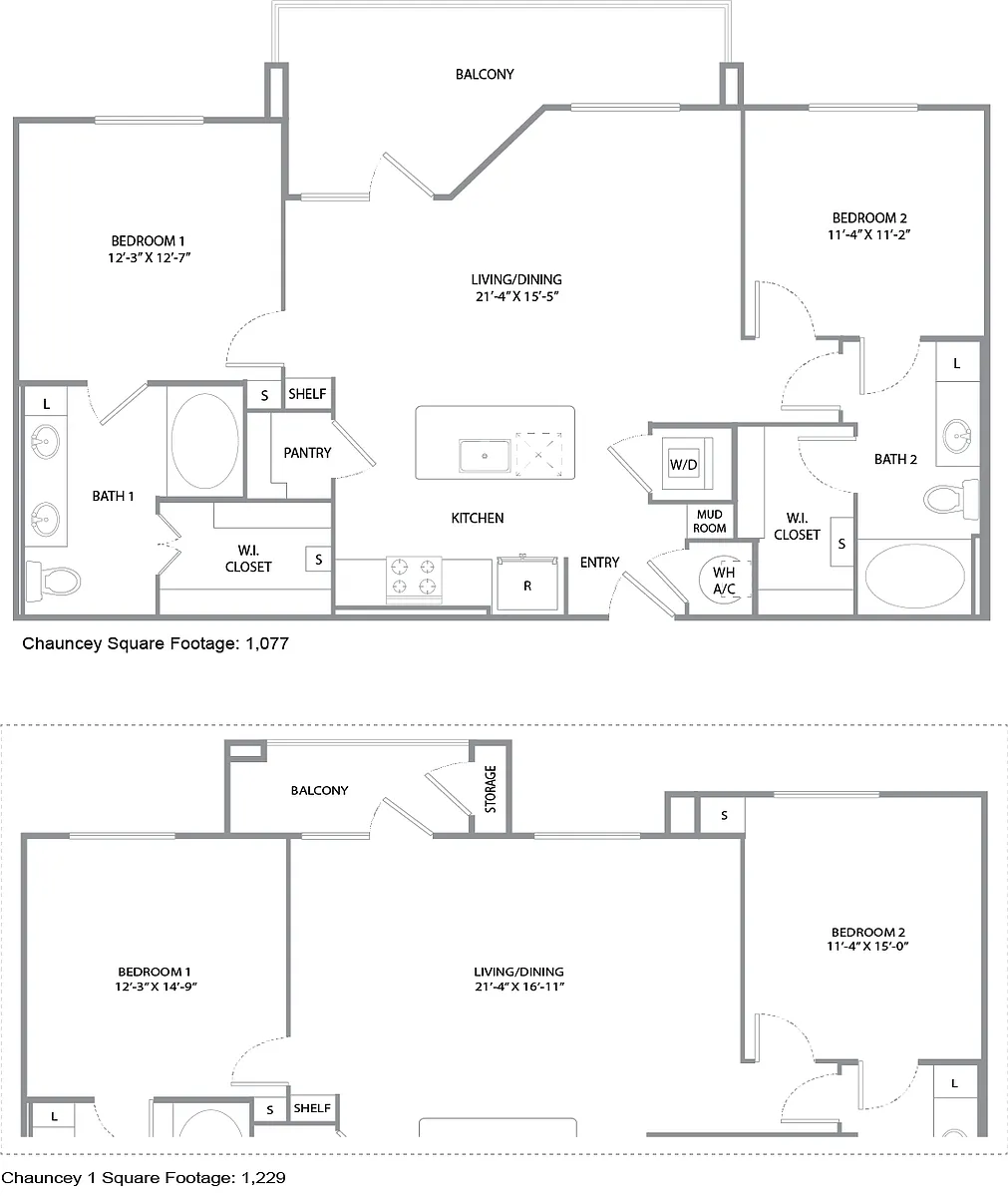 Floor plan Chauncey