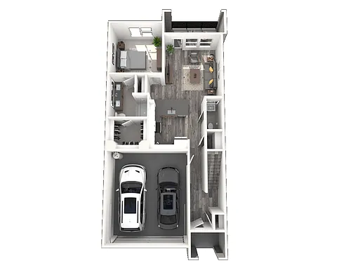 Floor plan Townhome A