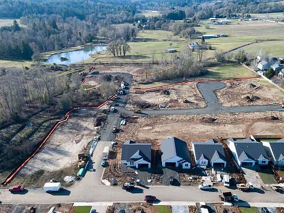 Aerial View of Subdivision