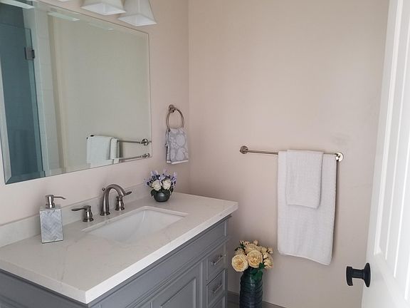 Secondary full bathroom - glass shower not shown.