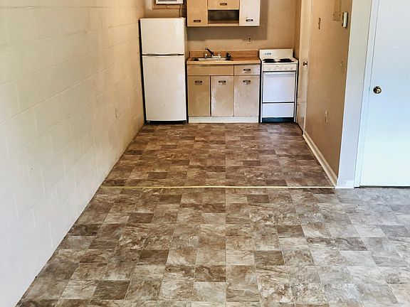 Kitchen and living space