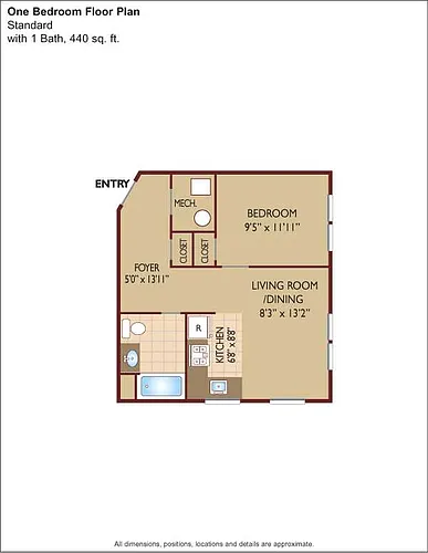 Floor plan $5.28/sq.ft. - V1S