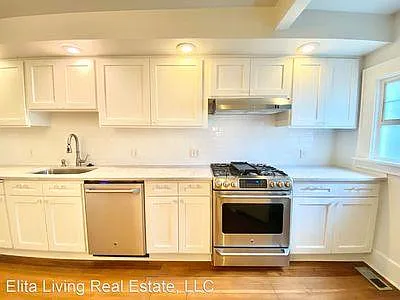 Updated kitchen with newer high-quality appliances.
