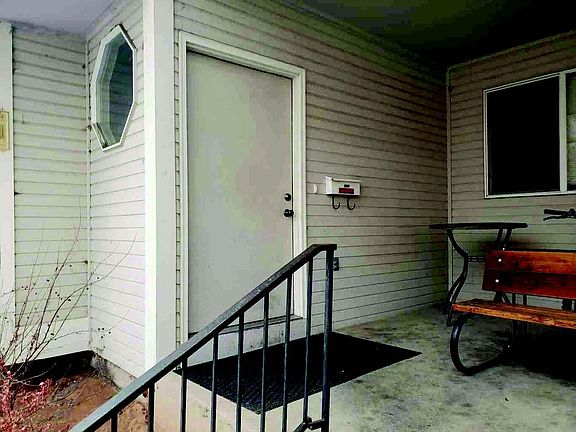 Entrance to unit B