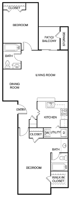 Floor plan B7