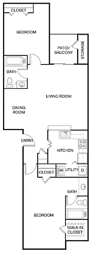 Floor plan B7