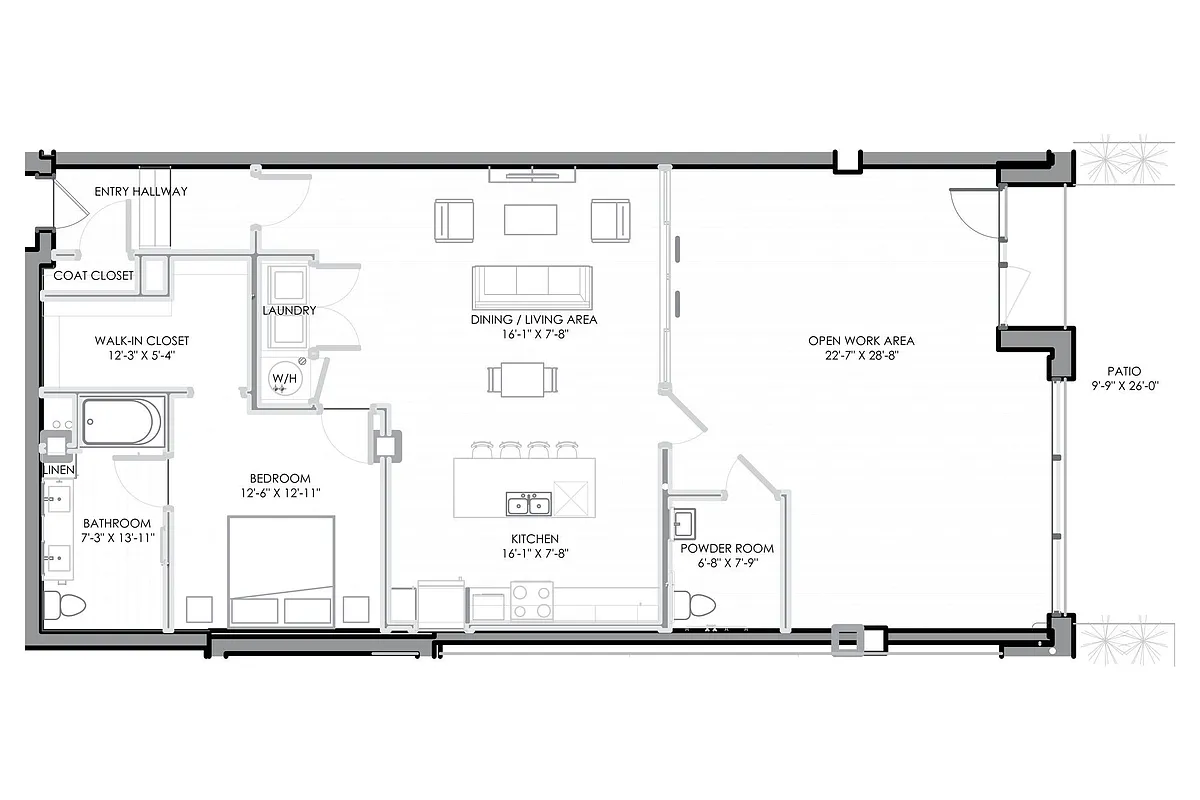 Floor plan Tanzanite