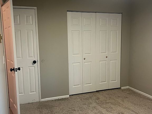 Good size closet with linen closet