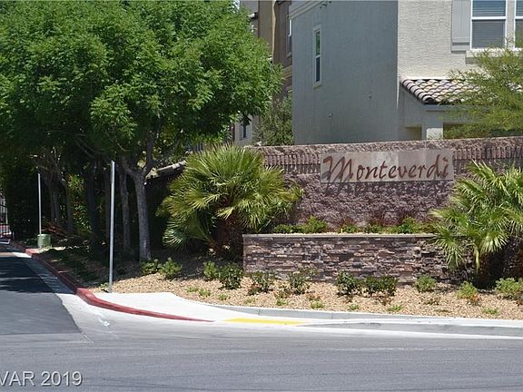 Entrance to Monteverdi gated townhomes.