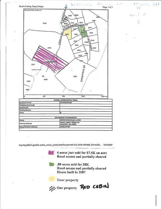 Lot in yellow for sale.