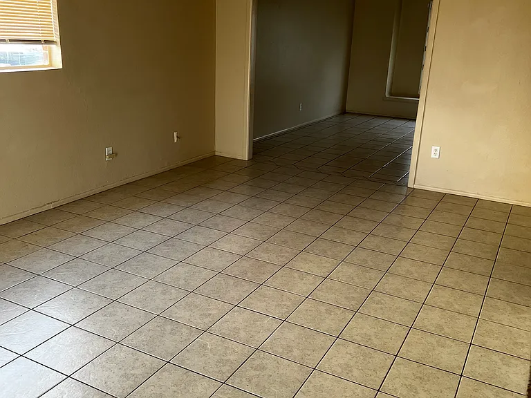 Spacious dining room