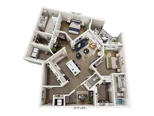 Floor plan B4