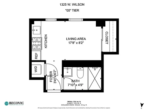 Floor plan 805